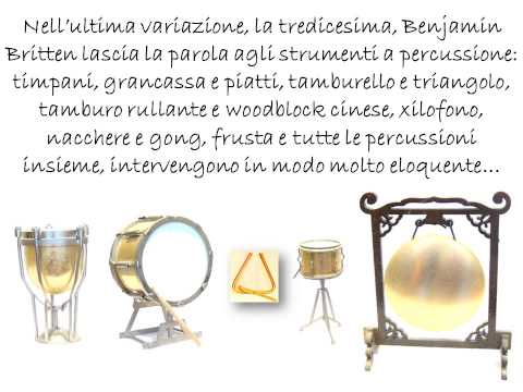 20 Britten variazione 13 percussioni