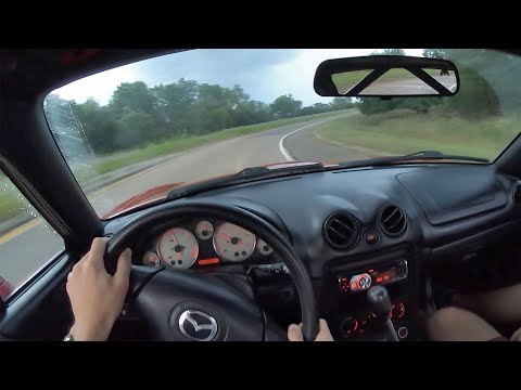Modified 2003 Mazda MX-5 Miata - POV Driving Impressions