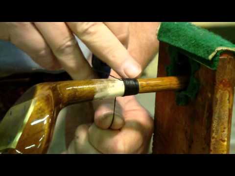 How to whip a Hickory-shafted Persimmon wood.