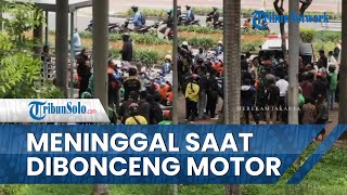 Viral Video Lansia Meninggal saat Dibonceng Sepeda Motor, Jenazah Ditinggal Begitu Saja di Jalanan