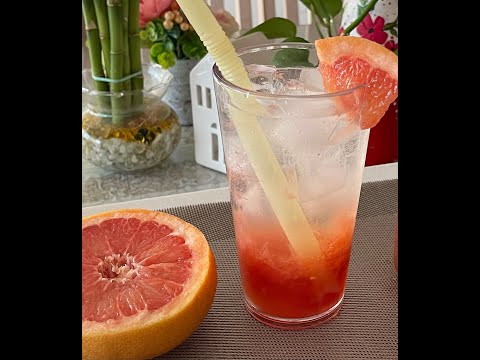 How to make grapefruit ade | Korean street drinks | Grapefruit recipe |