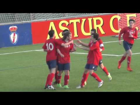 Astur CF "B" 2-2 SD La Corredoria resumen 1ª Juvenil