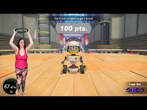 Ring Fit Adventure !!! Episode 23 - World 5, the hardest move ever! How to beat this mini game?