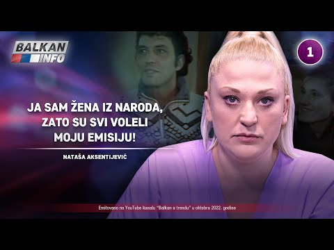 INTERVJU: Nataša Aksentijević - Ja sam žena iz naroda, zato su svi voleli moju emisiju! (21.10.2022)
