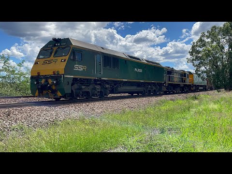 SSR RL302, 602 & RL306 with 5446 at Telarah - 18/1/24