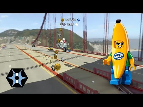 LEGO CITY Undercover - Bridge motorcycle jump