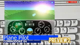 Commodore 64 -=Plane Pilot=- preview 2