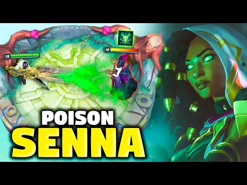 Senna, but every auto-attack POISONS the enemy team... (FINAL 2v2 VIDEO)