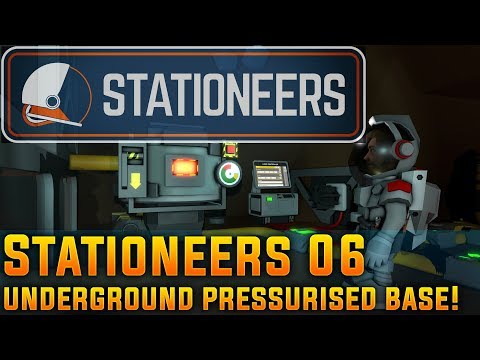 Stationeers | Underground Base with Airlock | Season 2 - Episode 6