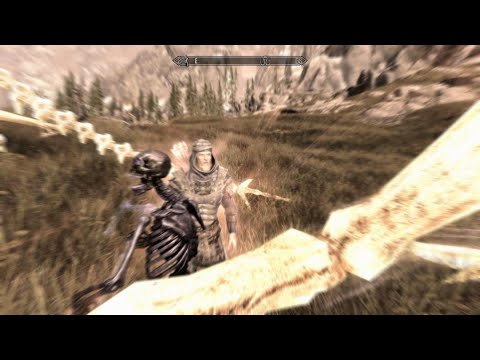 Skyrim_dragons vs undead army