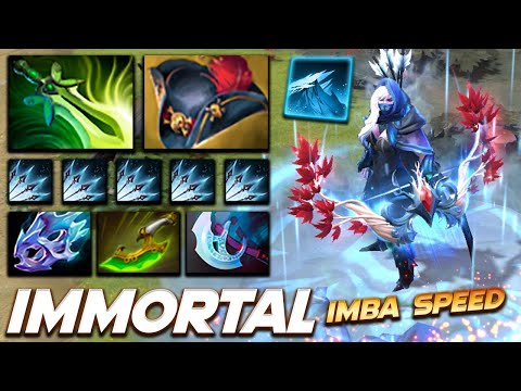 Drow Ranger Immortal Imba Speed Build - Dota 2 Pro Gameplay [Watch & Learn]