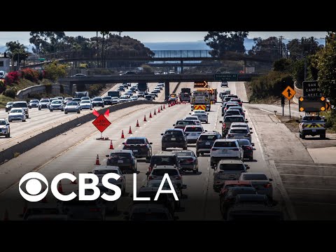 Portion of 5 Freeway closes for military live-fire event attended by Vice President Vance