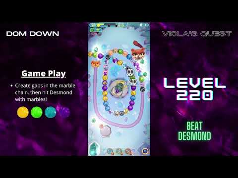 Viola's Quest 🟣🟠🔴 / Level 220 / Dom Down