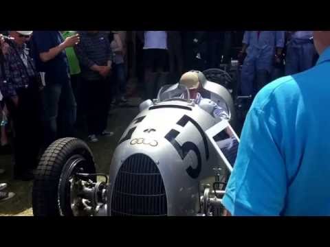 Auto Union Type C at Shelsley Walsh Classic Nostalgia 2016
