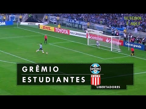 MELHORES MOMENTOS + PÊNALTIS - Grêmio x Estudiantes - LIBERTADORES 2018