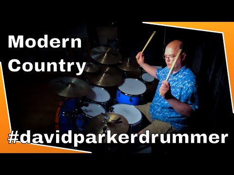 Modern Country - Jim Riley - Drumeo Collaboration Playalong - #davidparkerdrummer Drum Cover