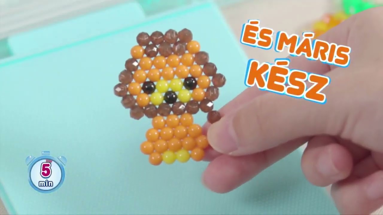 AquaBeads 3D Hercegnő tiara készítő szett videó
