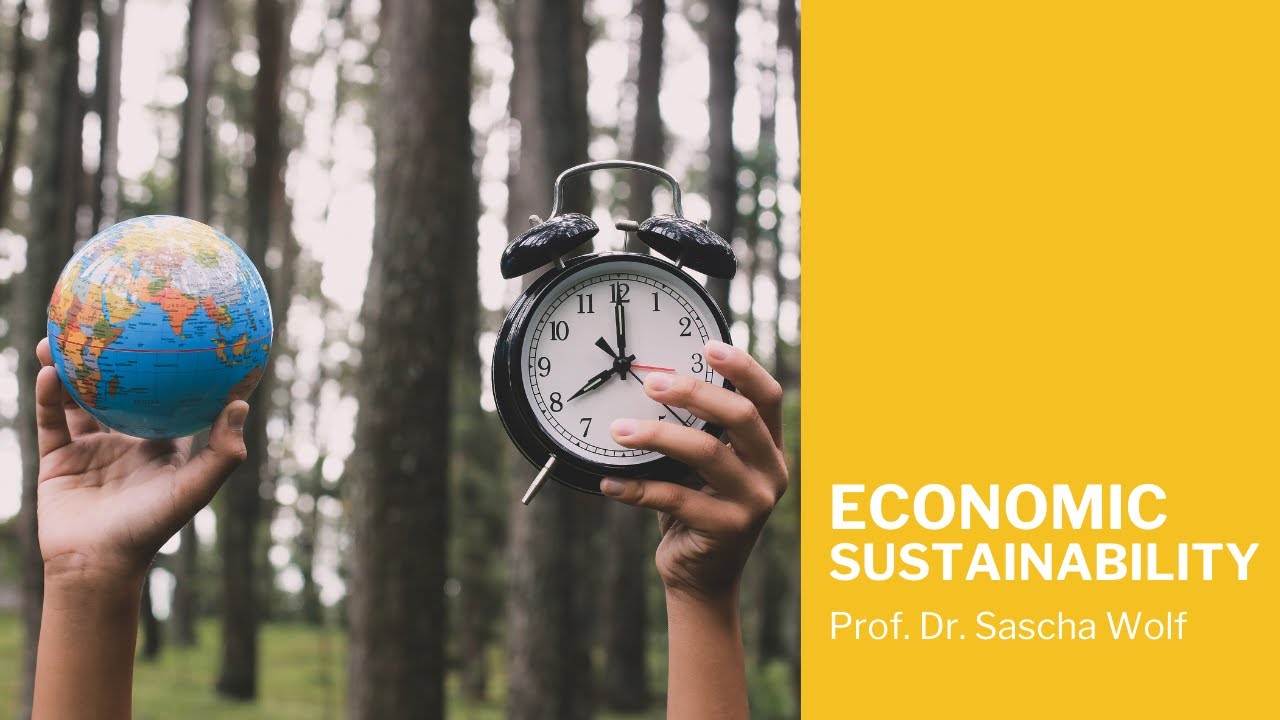 Economic Sustainability 🌲🌍 - Weiterbildungsmodul/ Further education module | #AHP