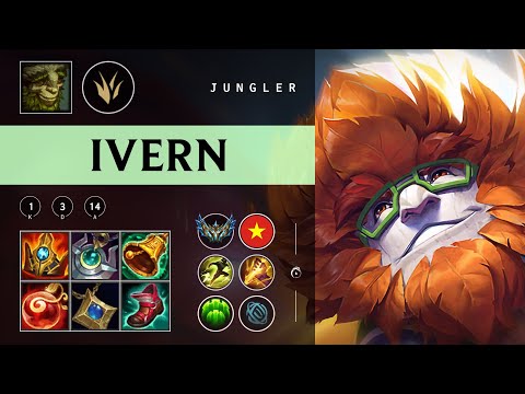 Ivern Jungle vs Qiyana - VN Challenger Patch 25.23
