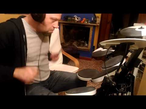 Having fun playing Burn by Deep Purple