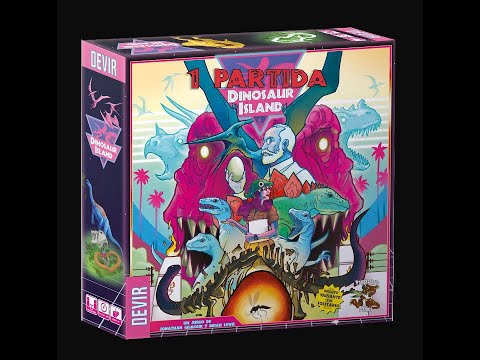 1 Partida: Dinosaur Island (solitario) - Turno Y Acción