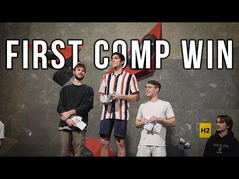 My First Win In A Bouldering Competition