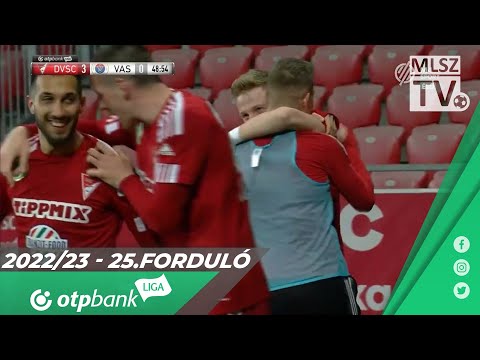 Varga Kevin második gólja a DVSC – Vasas FC mérkőzésen