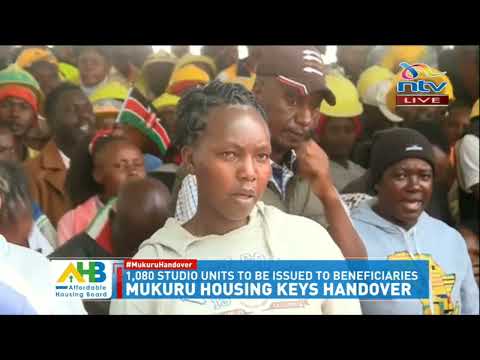 President Ruto Presides Over The Mukuru Housing Keys Handover