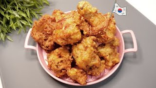 Korean Fried Chicken the secret how to make it sooo crispy, Mukbang at the end