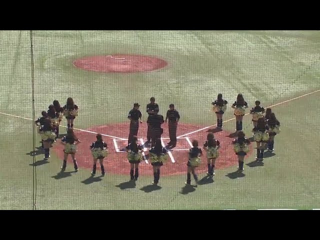 【試合前】M☆Splash!!と審判団がまさかのコラボレーション!?  2017/5/27 M-Bs