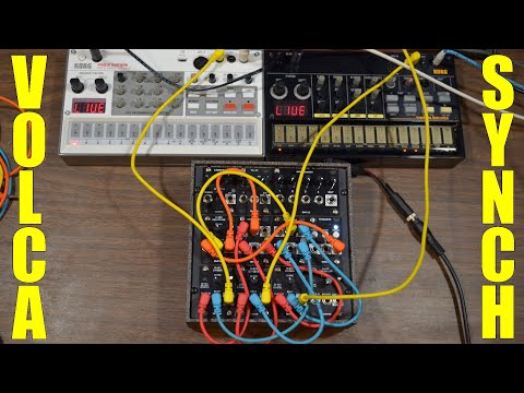 Syncing Volca and TD3 Tabletop Synths with 1U Tile Modules