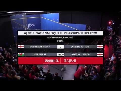 AJ Bell British National Squash Championships 2020 - Finals