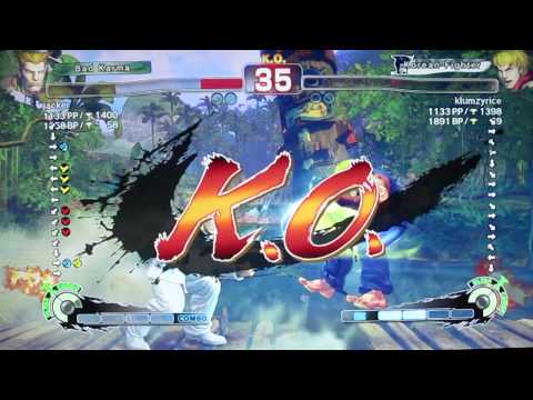 SSF4:AE [XBL] Ranked Matches 6.8.2011 Vid 1