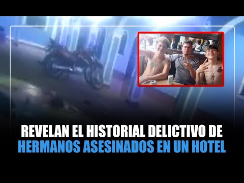 Revelan el historial delictivo de hermanos atacados en un hotel
