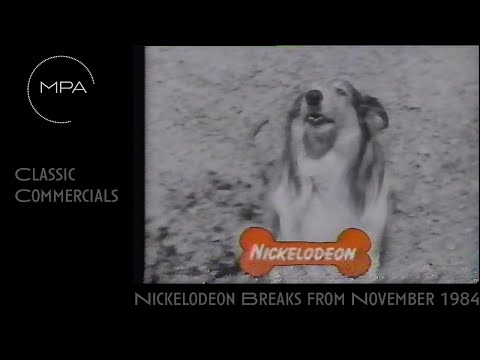 Nickelodeon commercial breaks from November 1984