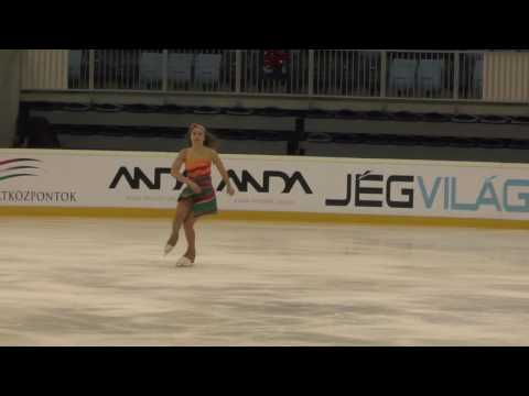 2016 Santa Claus Cup: Emilie GROSCH (AUT) - FS Junior LADIES - Short program