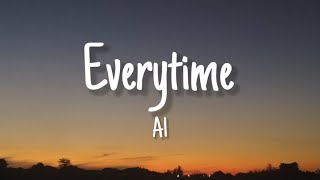 A1 - Everytime (Lyrics)