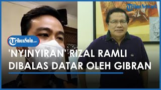 Penjelasan Gibran soal Komentar Datarnya pada Cuitan Rizal Ramli Sindir Pernikahan Kaesang & Erina