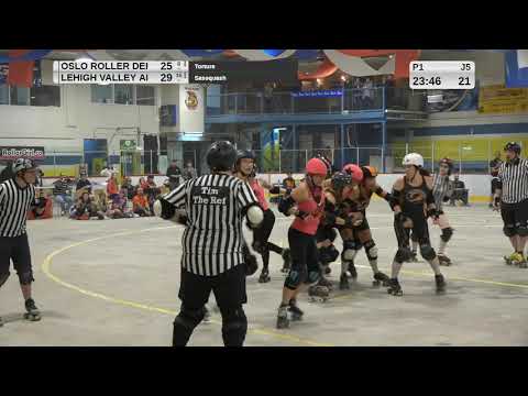 2019 La Foire Du Nord  Oslo Roller Derby Vs. Lehigh Valley All Stars
