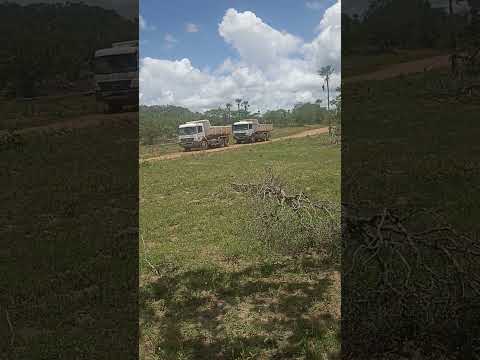 hoje começando os trabalhos do trecho de beneditinos a prata do Piauí 🇧🇷