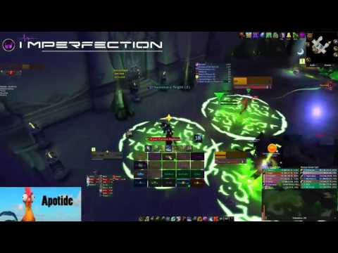Imperfection vs. Tichondrius Mythic - Resto Druid POV