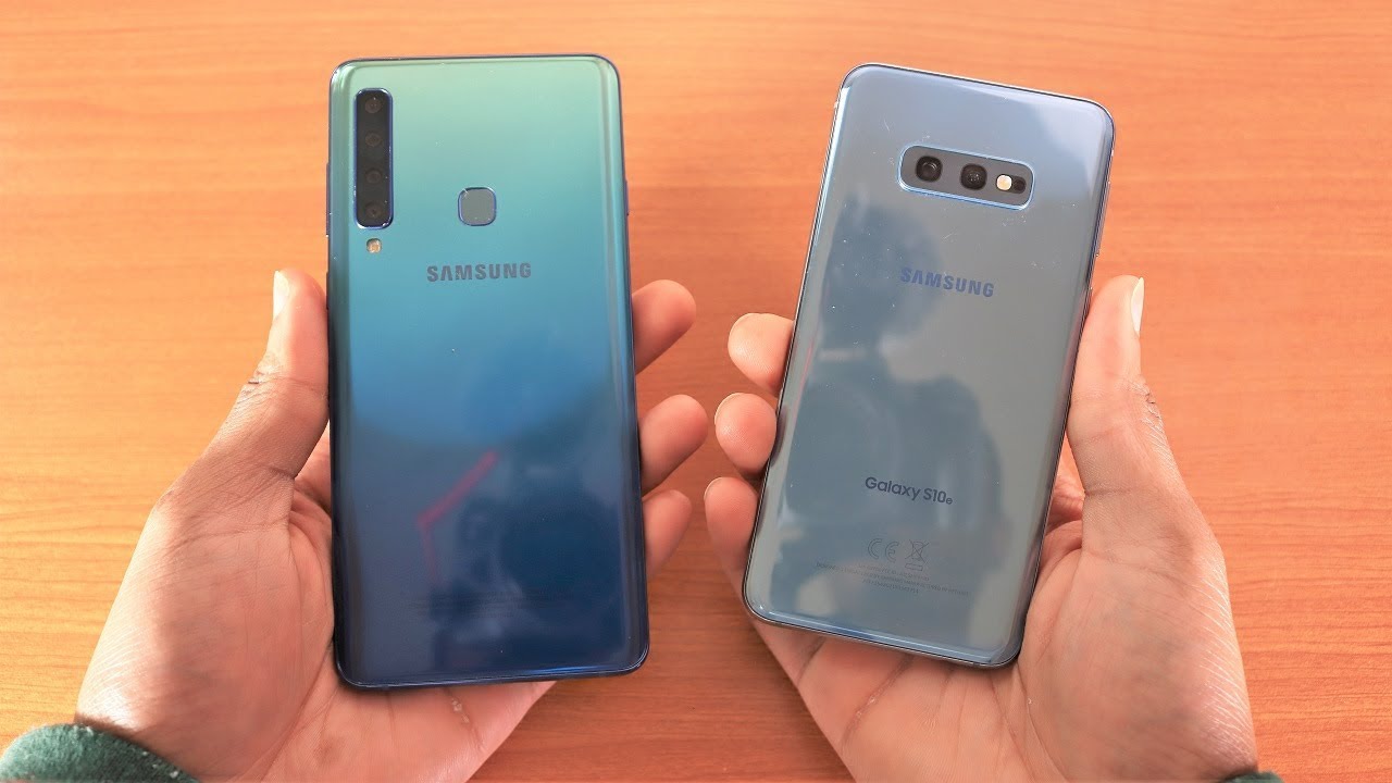 Samsung Galaxy S10e Vs Galaxy A9 2018 Speed Test