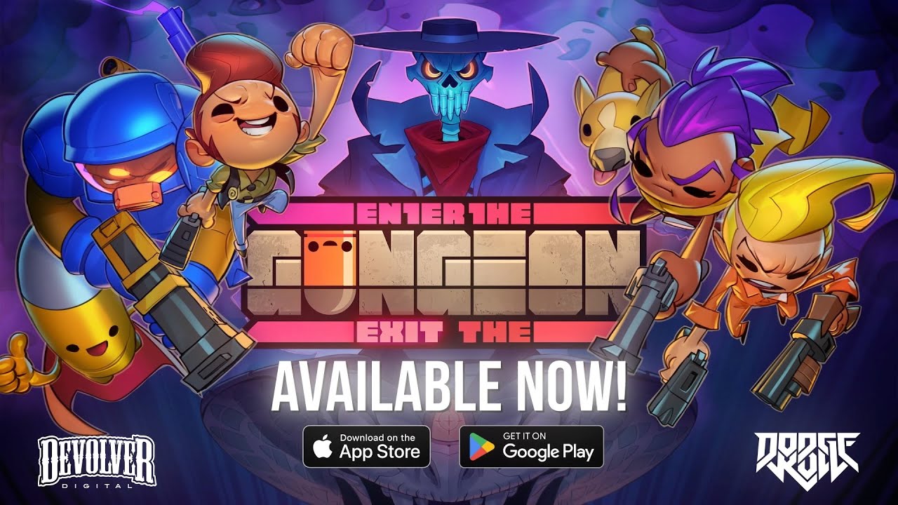 Enter the Gungeon + Exit the Gungeon | Out Now on Mobile