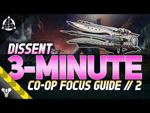 DISSENT (CO-OP FOCUS) GUIDE // MICROCOSM PART 2 // 3-Minute Campaign Walkthrough #destiny2 #campaign