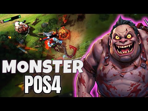 POS4 Pudge Has Higher Level Than Enemy Mid Ember Spirit  #1193