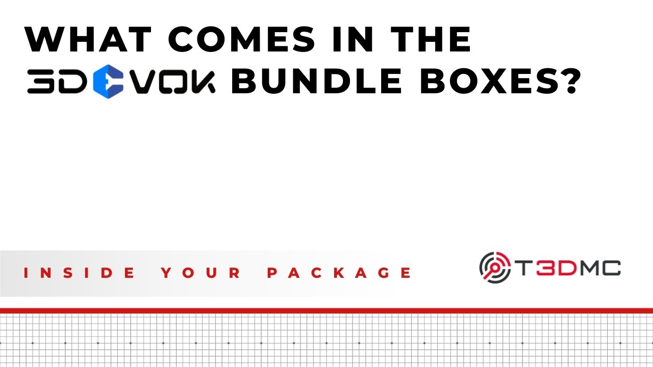 What comes in the 3DeVOK bundle boxes?