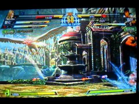 MvC3 Ranked 26 vs 4th Lord (TEAM RANDOM SUPERS LOL)