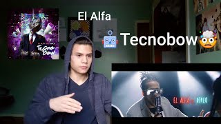 El Alfa El Jefe Ft. Diplo - TecnoBow (Video Oficial) (Reaccion)