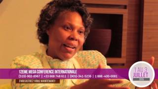 12e Mega Conférence - Interview Past. Béatrice Maluma