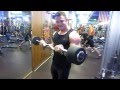 Redukcja/Zachary Krajniak/14.02.2014/Shrove Thursday Day Training/Biceps Workout /Posing Routine